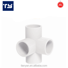 new hot selling products pvc four way elbow size 1/2"